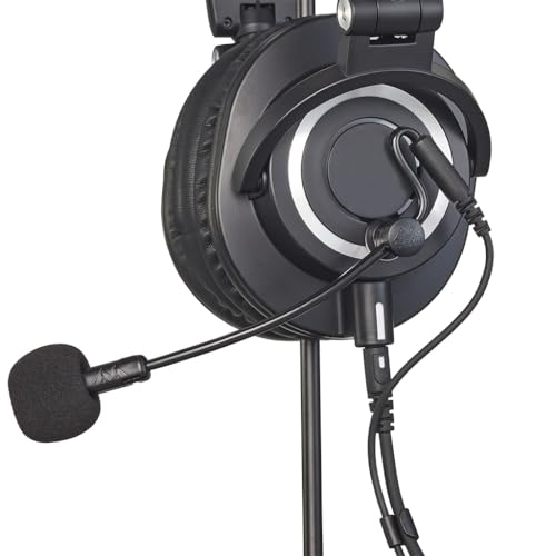 ModMic Uni 2+ Attachable 3.5mm Headset Microphone. Gaming on PC, PS5, Xbox