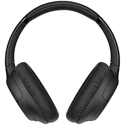 Sony Noise Cancelling Headphones WHCH710N: Wireless Bluetooth Over the Ear Headset with Mic for Phone-Call, Black - color: Black