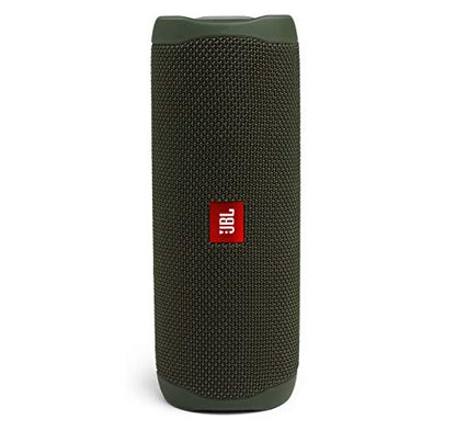 JBL Flip 5 (Green) + Bundle with divvi! Protective Hardshell Case - color: Green