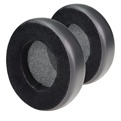 MOLGRIA SUNDARA Velour Fabric HE300/400 Ear Pads Cushion Replacement Earpads for HiFiMan HE300 HE400 400SE 500SE 560SE Wired and Wireless Headphones - color: Protein Leather