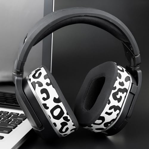 SOULWIT Cooling-Gel Earpads Cushions Replacement for Turtle Beach Stealth 700 Gen 2, 700 Gen2 MAX Wireless Gaming Headset, Ear Pads with Ice Silk Fabric, Noise Isolation Foam - Snow Leopard - color: Snow Leopard