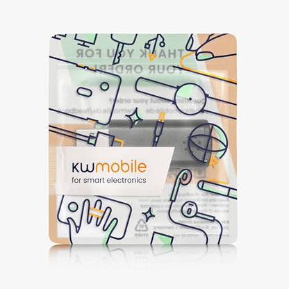 kwmobile USB Microphone for Laptop & Desktop PC - Mini Microphone for Clear Calls - Plug & Play Computer Mic for Video Call Meeting or Class