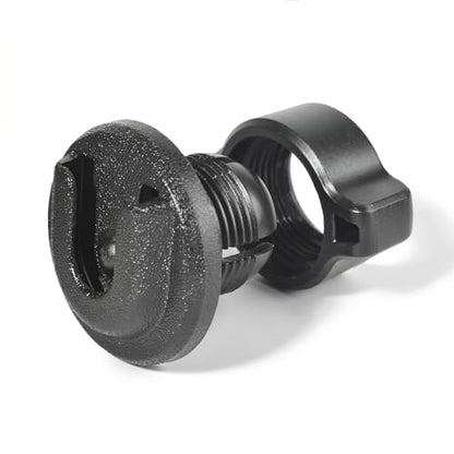 Universal Ham CB Radio Microphone Hanger, Round Knob Mic Holder Mount with 17mm Ball Joint Adapter for Motorola HLN9073B CDM1250 GM3688 GTX800 Kenwood TK768G TK868G TM471A Two Way Radio - style: 17mm Ball Jonit