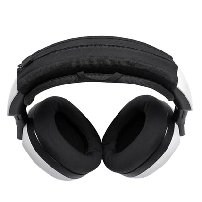 INZONE H9 Headband Cushion Cover Compatible with Sony INZONE H3, H5, H7, H9 Gaming Headsets, 6mm Thick Soft Cushion for Pressure Relief, No Wobble Zipper Slider, with Hanging Loop