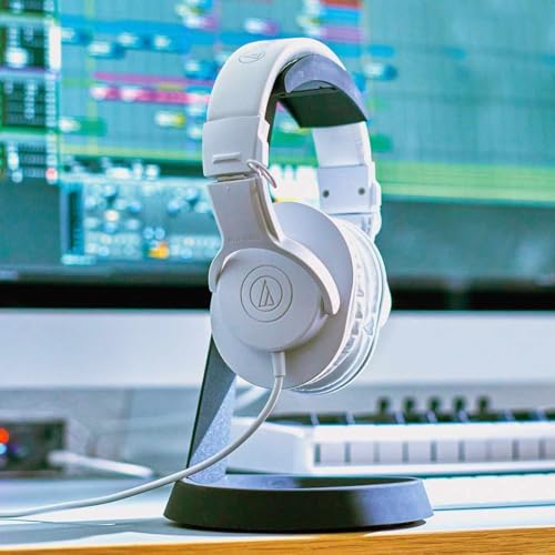 Audio-Technica ATH-M20x Professional Studio Monitor Headphones, White - color: White, style: Wired