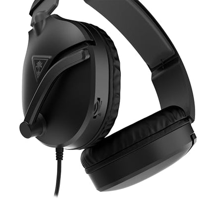 Turtle Beach Recon 70 Wired Multiplatform Gaming Headset for PC, PS5, Xbox | Xbox Series X|S, Xbox One, PlayStation, PC Splitter Cable, Flip-to-Mute Mic, 40mm Speakers, Lightweight, Soft Earpads, Black - size: Standard