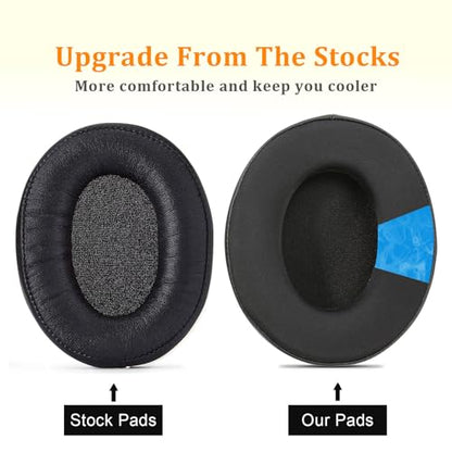 HyperX Cloud 2 Earpads Cooling Gel Cloud Alpha Ear Cushions Pads, Upgrade Earcups Parts Replacement for HyperX Cloud Stinger/Cloud Flight/CloudX/Cloud II/Cloud III/Cloud Alpha/Cloud Core/Mix Headsets