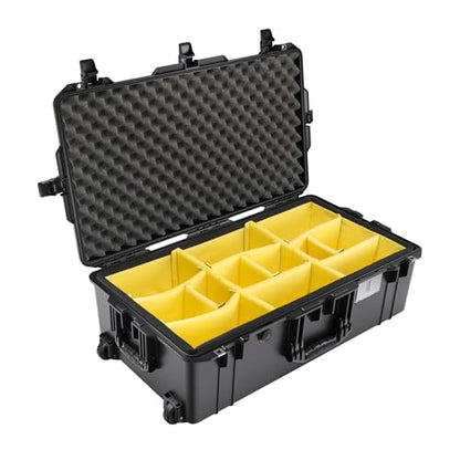 Pelican Air 1615 Case With Padded Dividers - Black - color: Black, size: Padded Dividers