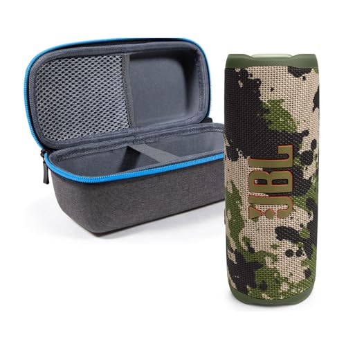 JBL Flip 6 (Squad) + Bundle with divvi! Protective Hardshell Case - color: Squad