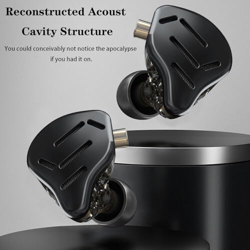 KZ Zax in Ear Monitor Headphones, 7BA+1DD Hybrid IEM