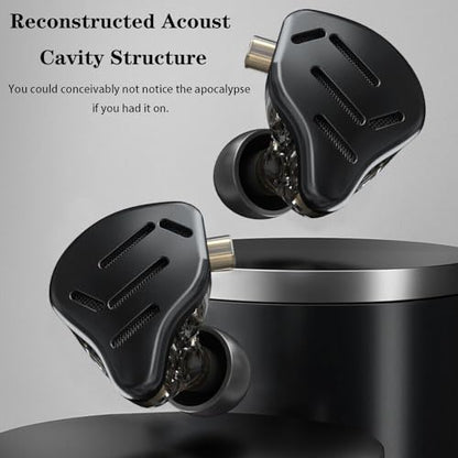 KZ Zax in Ear Monitor Headphones, 7BA+1DD Hybrid IEM