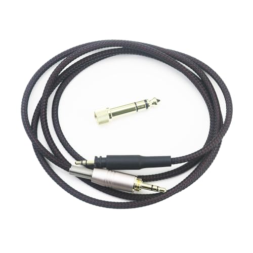 Replacement Cable for SHURE SRH840 SRH940 SRH440 SRH750DJ Headphones Braided Wire Audio Upgrade HiFi Stereo Cord 150cm/4.5ft