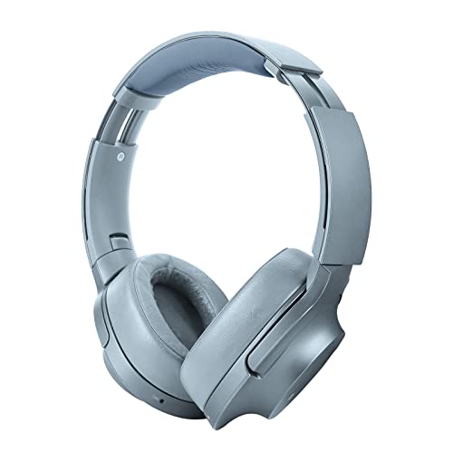 Geekria Protein Leather Headband Pad Compatible with Sony MDR-100ABN Headphones, Replacement Band Repair Part (Moonlight Blue) - color: Moonlight Blue