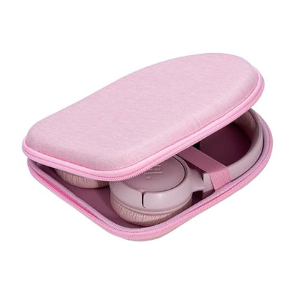 Ginsco Case Compatible with JBL Tune 510BT/520BT/500BT, Compatiblewith Sony WH-CH520/510, Ultra-Slim Hard Shell Headphone Case for On Ear Headphones (Pink) - color: Pink