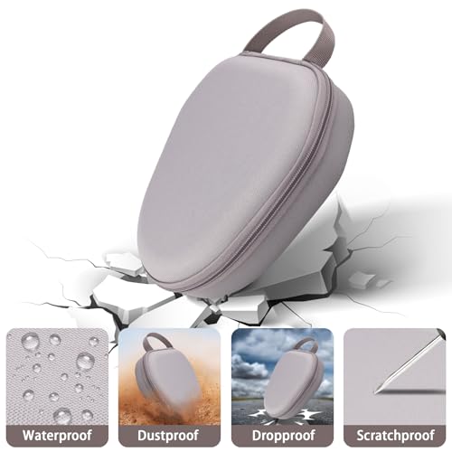 Hard Case for Apple AirPods Max 2/AirPods Max Wireless Headphones - color: SandStone Case