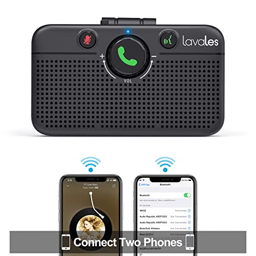 Bluetooth 6.0 Car Speaker, Handsfree Wireless Speaker Kit