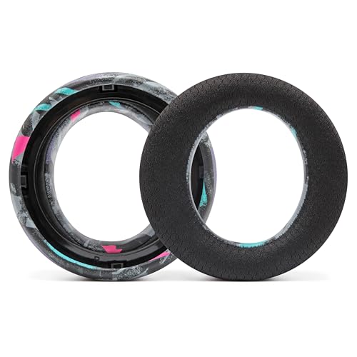 WC Freeze Pulse Elite - Cooling Gel Earpads for PS5 Pulse Elite | Made by Wicked Cushions | Thicker Cushion & Wider Opening | 90's Black - color: 90's Black
