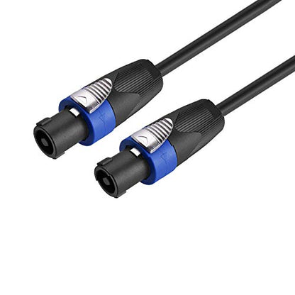 Pro 50ft 12 Gauge Speakon to Speakon Male Audio Speaker Cable, Single - size: 50ft