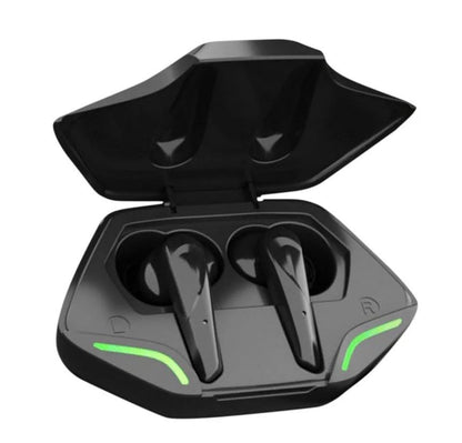 Kaindy Bluetooth 5.2 Wireless Earbuds Gaming Earphones, 45ms Low Latency Stereo HiFi Sound Quality & Deep Bass Earphone, True Wireless Earbuds for Android and iPhone (Black)