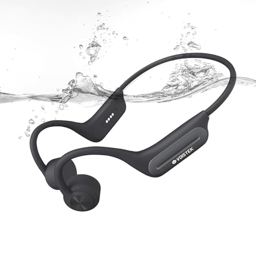 Voistek Bone Conduction Headphones, Open Ear with 32GB MP3 Player & IP68