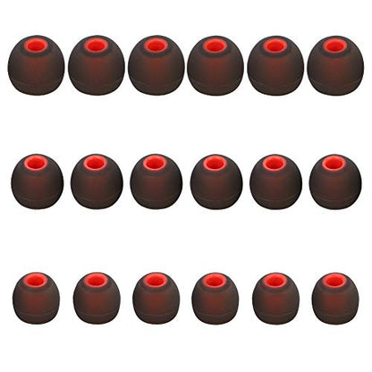Silicone Earbud Tips Replacement Earbuds Cap Eartips Tips Eargels 9 Pairs SML