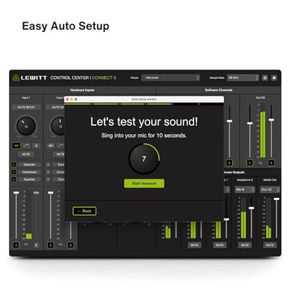 LEWITT Connect 6 DSP Powered USB Interface