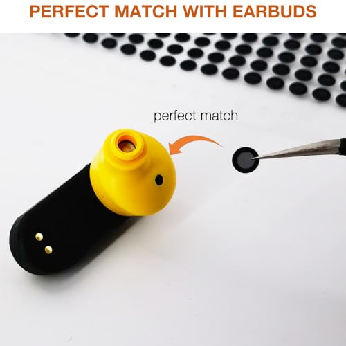 Replacement Dust Proof Filter Mesh for DEWALT Headphones, 20 Pieces | Compatible with DEWALT Heavy Duty Bluetooth Neckband/Jobsite Pro X2 ANC / Edition 2-in-1 Neckband / Magnetic Neckband Earbuds