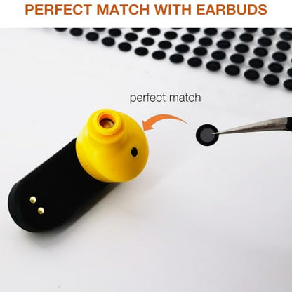 Replacement Dust Proof Filter Mesh for DEWALT Headphones, 20 Pieces | Compatible with DEWALT Heavy Duty Bluetooth Neckband/Jobsite Pro X2 ANC / Edition 2-in-1 Neckband / Magnetic Neckband Earbuds