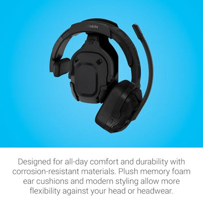 Garmin dēzl™ Headset 210, 2-in-1 Premium Trucking Headset | 2-in-1 Wireless Trucking Headset, Active Noise Cancellation, Memory Foam Ear Pad, Built-In Flashlight - style: 2-IN-1