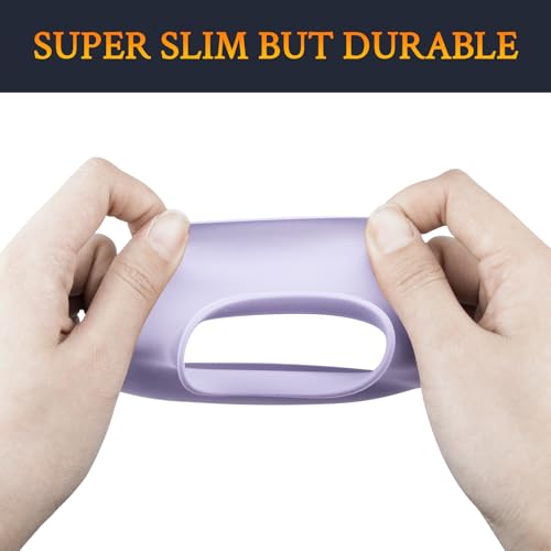 SOULWIT Silicone Ear Pads Cover Protector for Bose QuietComfort QC15 QC25 QC2 QC35 QC45/Ae2 Ae2i Ae2w/SoundTrue & SoundLink AE Headphones Cushions, Sweatproof, Easily Washable - Chilled Lilac - color: Chilled Lilac
