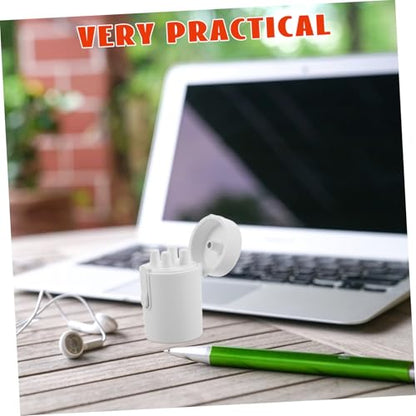 MERRYHAPY Earbud Cleaning Pen Kit Portable Tool with Soft Brush and Sponge for Cleaning of Earphones Keyboards and Electronic Devices
