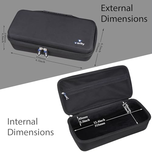 Case for RØDE RØDECaster Video Professional Video Switcher and Audio Interface - Travel Carrying Storage Bag (Black)