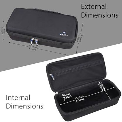 Case for RØDE RØDECaster Video Professional Video Switcher and Audio Interface - Travel Carrying Storage Bag (Black)