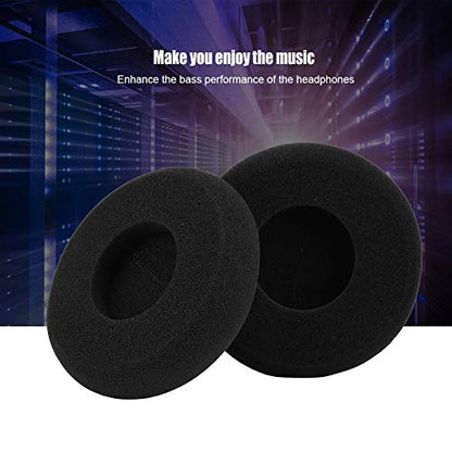 Headphone Ear Covers, Memory Foam Protein Leather Earmuffs, Headphone Replacement Ear Pads for SR60 SR80 SR225 M1 M2 Headphones