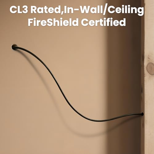 12 Gauge Outdoor Speaker Wire 50ft CL3 Direct Burial CCA Cable | CL2 Rated, 2 Conductor Stranded Core, UV and Weather Resistant, No Conduit Needed Underground, Garden Patio Pool Audio - size: 50FT, style: 12GAUGE