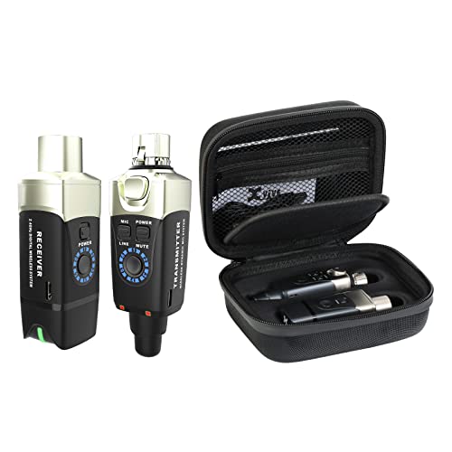 Xvive U3 Wireless Microphone System Bundle Xvive CU3 Hard Case for U3