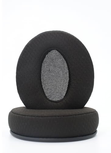 Replacement Ear Pads Compatible with Sennheiser HD4.50BT Black | for Sennheiser HD4.50BTNC HD4.40BT Headphone Breathable mesh woven/memory foam ear cushions earmuffs - color: Mesh/black