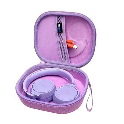 Hard Case for JBL Headphones, Purple | Compatible with JBL Junior 320/ 320BT/Junior 470NC/JR 460NC/ Tune 520BT 510BT 720BT 770NC 670NC/ Live 670NC 770NC Headphone - color: Purple