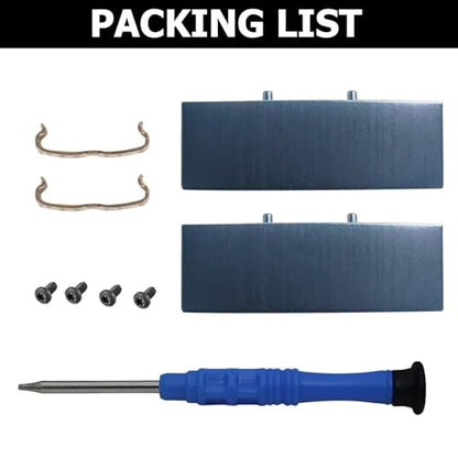 Studio Pro Hinge Replacement and Repair Kit Compatible with Beats Studio Pro (A2924) / Studio3 (A1914) Wireless Headphones – Durable Metal Folding Hinge Clip Cover Pin Set(Navy) - color: Navy
