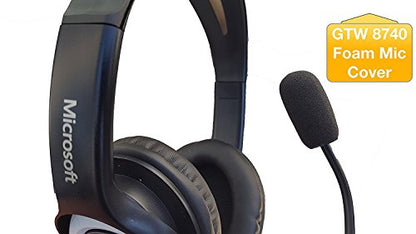 Global Teck Worldwide Foam Gaming Microphone Windscreen Covers 6pk I Compatible with Headphones by Turtle Beach Recon, Elite Pro, Sades SA708, Logitech Prodigy, Kotion G2000, 8740-06 - color: 6-pack