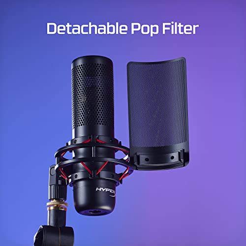 HyperX ProCast Microphone – Large Diaphragm Condenser Mic, XLR Connection