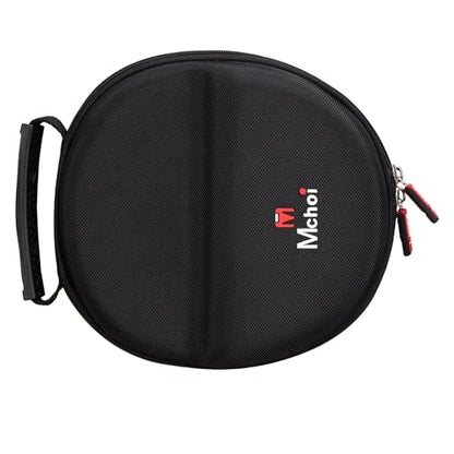 Mchoi Headphones Case Fits for Logitech Zone Vibe 100&125 / for Logitech G PRO X, G735 Wireless Headphones, Case Only, Black - color: Black