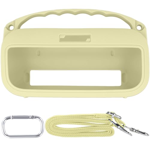 Silicone Cover for Bose SoundLink Flex Portable Speaker 2nd Gen | Scratch-resistant, Unhindered Sound, Silicone Construction, Portable Carrying Silicone Cover, Citrus Yellow Silicone Cover - color: Citrus Yellow Cover