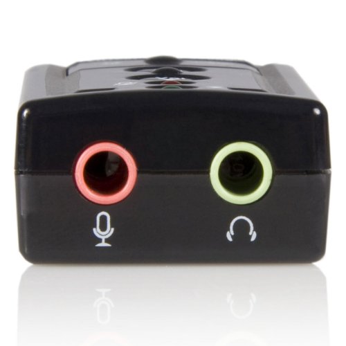 StarTech Virtual 7.1 USB Stereo Audio Adapter, USB 2.0, Tereo (ICUSBAUDIO7)