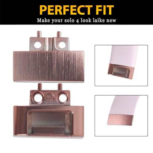 Solo 4 Hinge Replacement Hinge Repair Kit for Beats Solo 4 Wireless (Model A2924) Headphones, Metal Hinge Repair Parts Headband Connector Accessories as Same as The OEM - Cloud Pink - color: Cloud Pink