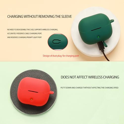 Soft Silicone Case Cover Dedicated Earphone Case Secure Grip Easy Access Scratch Resistant Housing Skin Portable Earphone Pouch - color: white