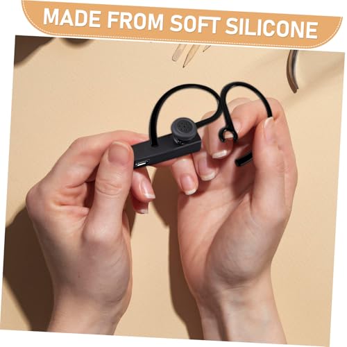 Sosoport 10pcs Anti-Slip Silicone Earbud Covers for Sports Comfortable Ear Hooks for Secure Fit Versatile Ear Tips for Enhanced Sound and Stability Compatible with Various Earphones