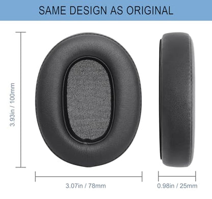 GVOEARS Ear Pads for Sony WH-XB900N / WH-CH710N / WH-CH720N - Black - color: Black