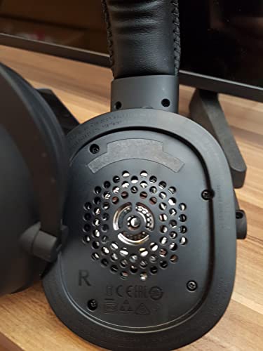 Titanium Diaphragm Headphone Speaker Driver - Compatible with Logitech G Pro X, AKG K371 K361 K545, Sennheiser HD380 PRO, Hyperx Cloud Revolver Headphones - 50mm Diameter, 32 Ohms Impedance