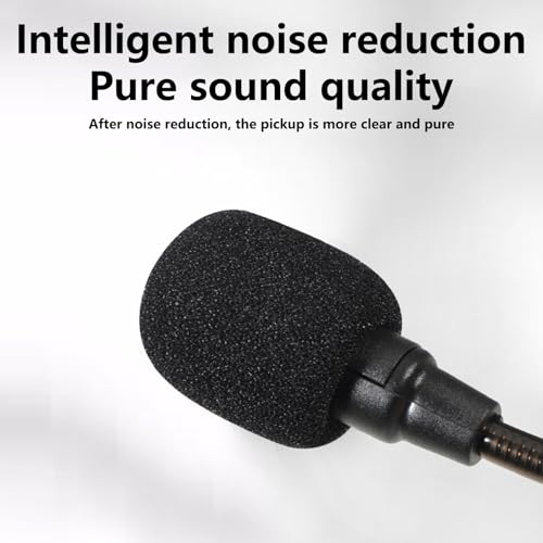 Replacement Mics Boom for 7.1 Headsets Microphones Boom for Consoles and PC Gaming Headsets Office
